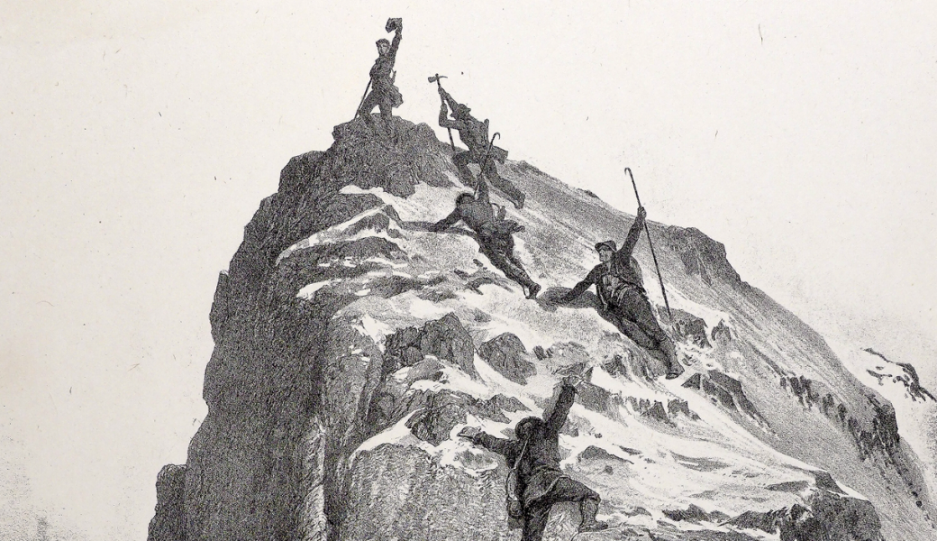 Восхождение безымянного бога 95. Первое восхождение на Маттерхорн в 1865 году. Восхождение на Монблан+Маттерхорн. Маттерхорн альпинисты.