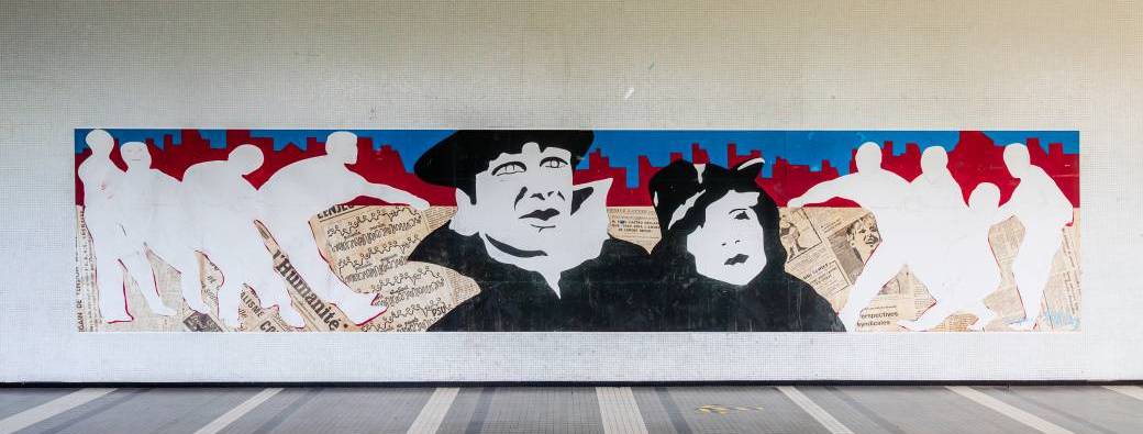 Visite street-art sur le campus > Les fresques anciennes