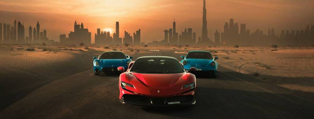 Vivez Dubaï autrement avec une voiture de sport de luxe