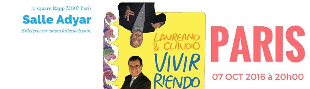 Vivir riendo con Laureano Márquez y Claudio Nazoa