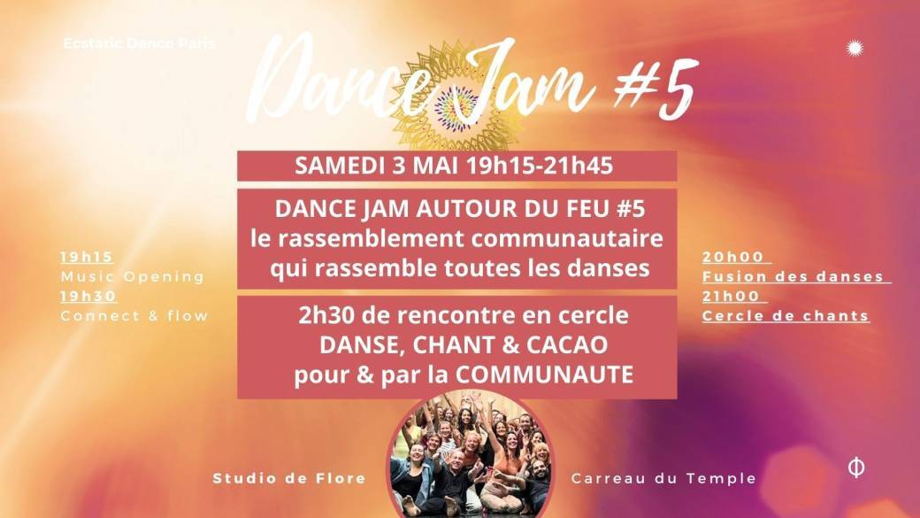 Dance Jam autour du feu ! I Samedi 3 mai 19h15