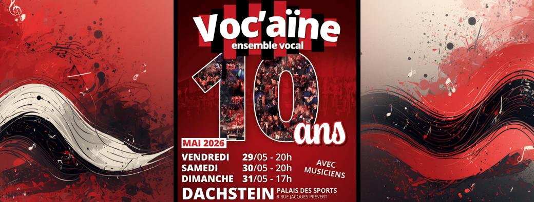 Voc'aïne fête ses 10 ans !