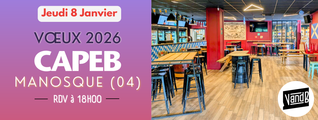 Voeux 2026 CAPEB à MANOSQUE