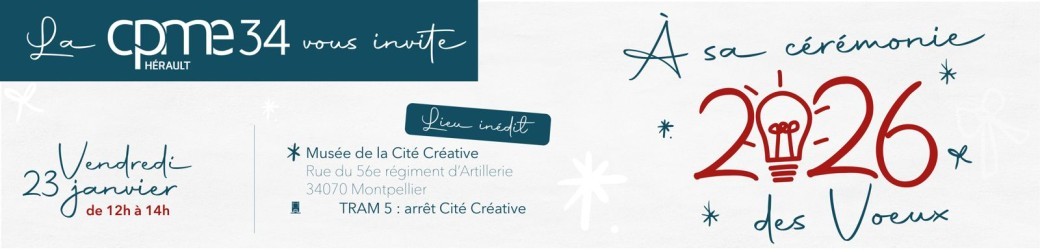 Voeux CPME34 2026 