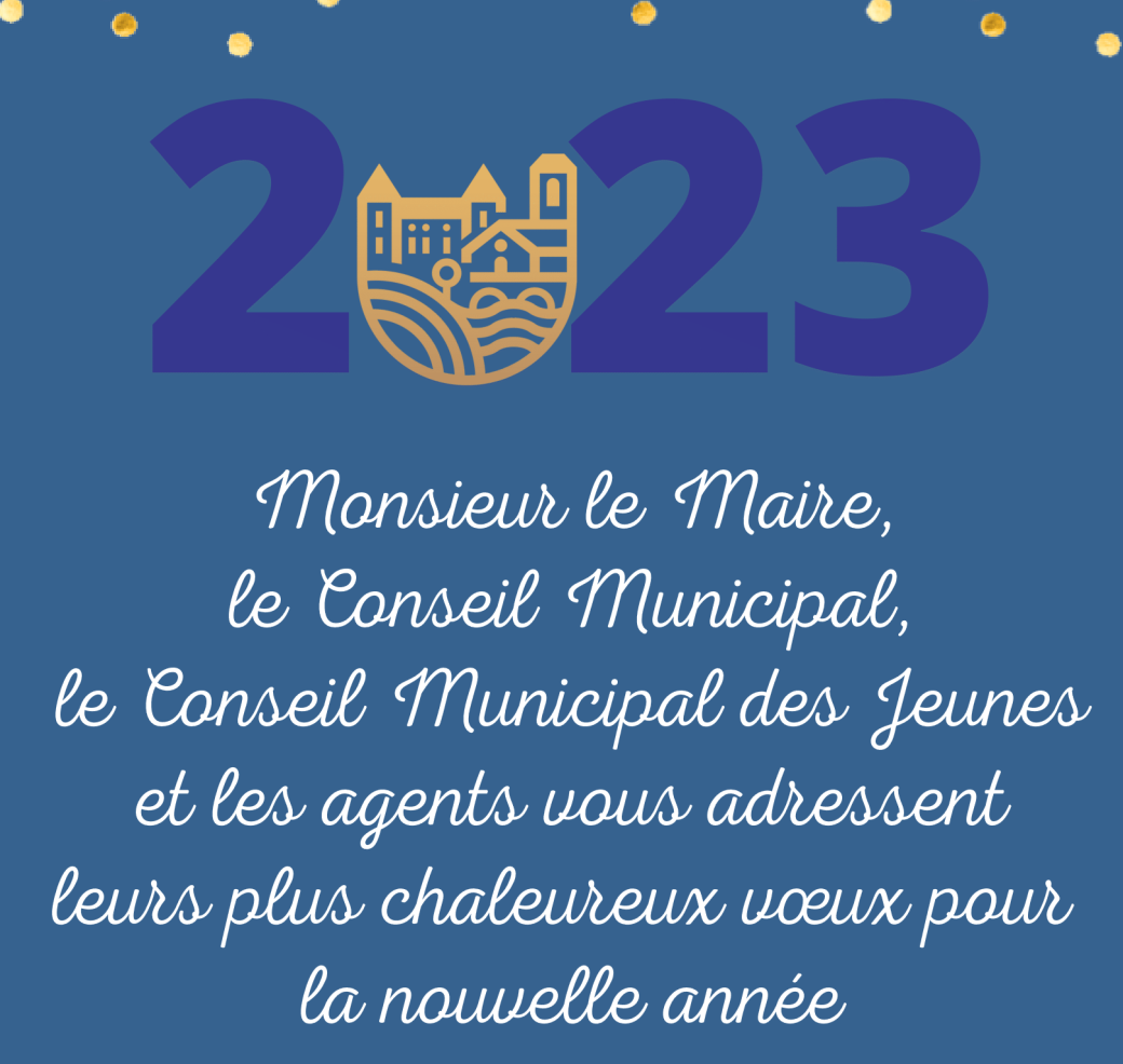 Voeux du maire, du conseil municipal, du conseil municipal des jeunes et des agents