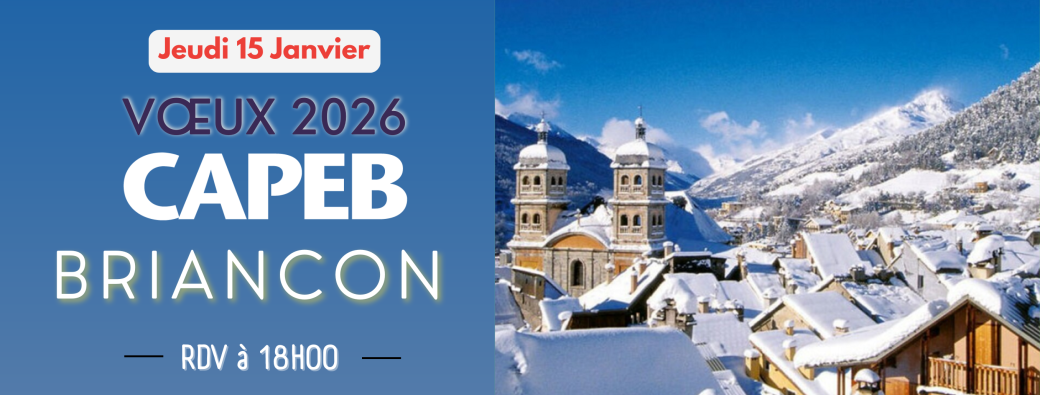 Voeux 2026 CAPEB à BRIANCON