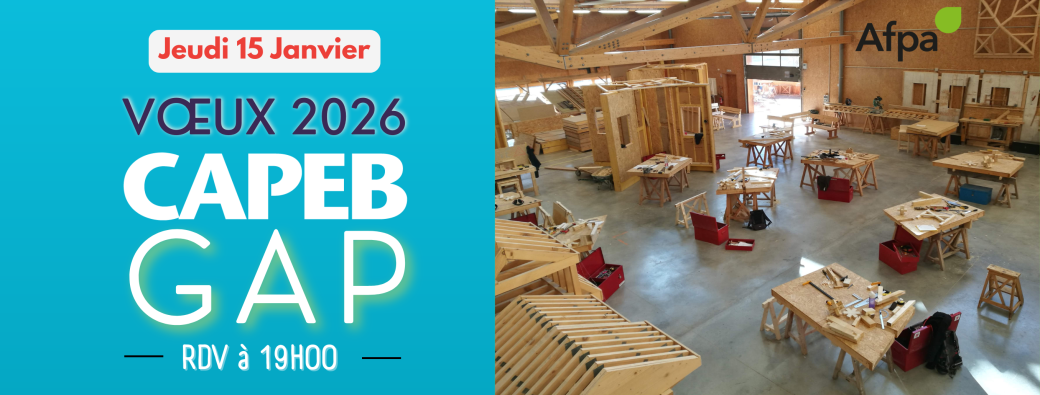 Voeux 2026 CAPEB à Gap