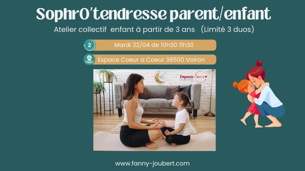 [VOIRON] Atelier relaxation en duo parent/enfant