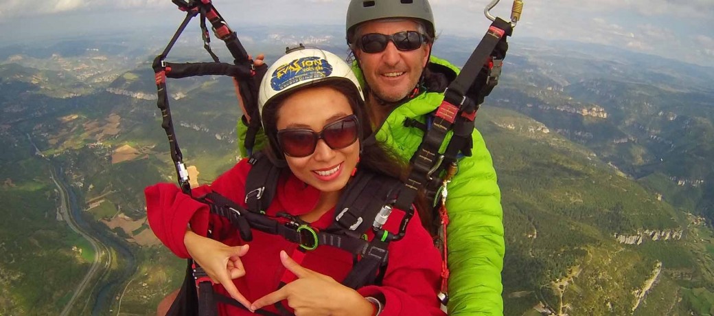Millau Evasion :Vol en parapente