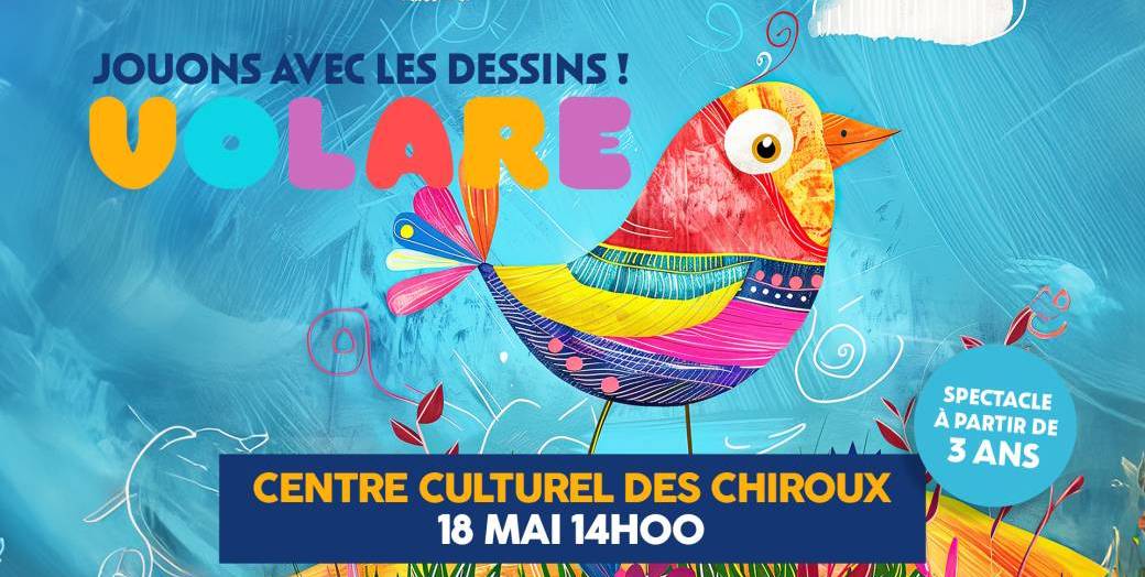 Spectacle "Volare" Jouons avec les dessins !