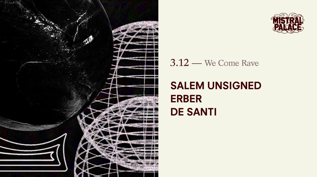 VOLT présente : We Come to Rave