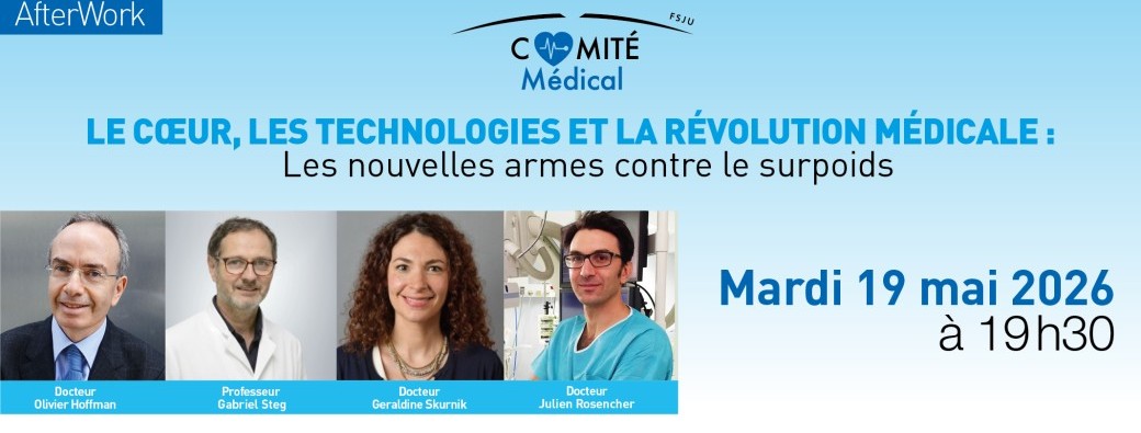 Afterwork Médical : Cœur, technologies et révolutions médicales, surpoids - Paris