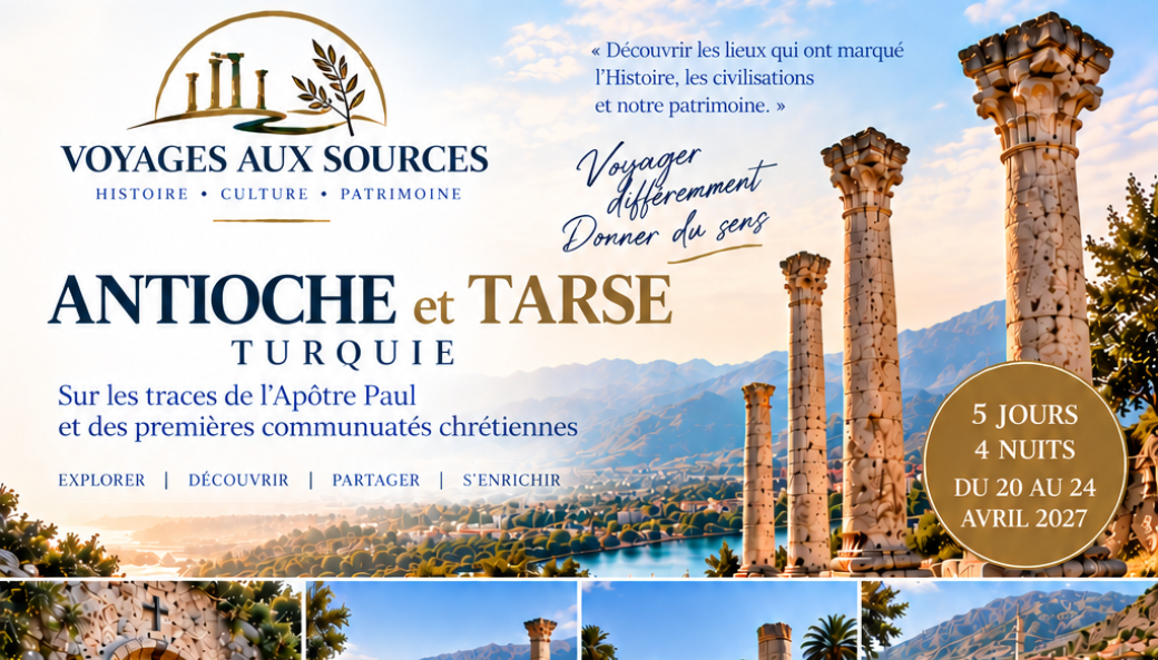 Voyage à Antioche & Tarse