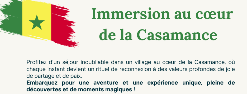 Voyage & Immersion "Au Cœur de la Casamance" - Bien-être & Spiritualité 