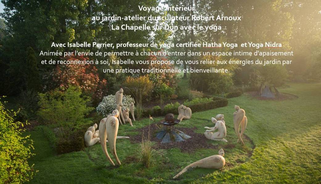 Voyage intérieur au jardin-atelier avec le yoga