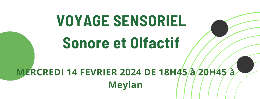 Voyage Sensoriel Sonore et Olfactif