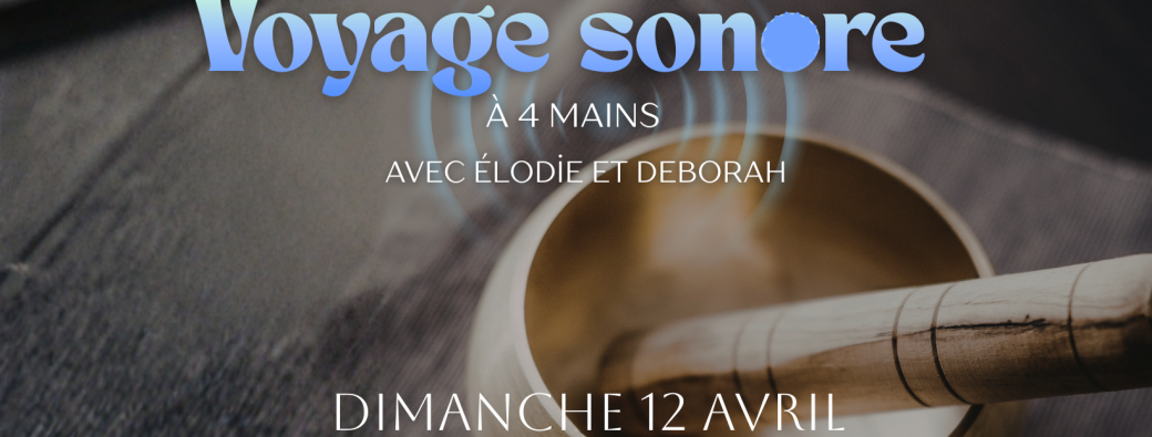 Voyage sonore à 4 mains (handpan, bols tibétains, tambour chamanique)