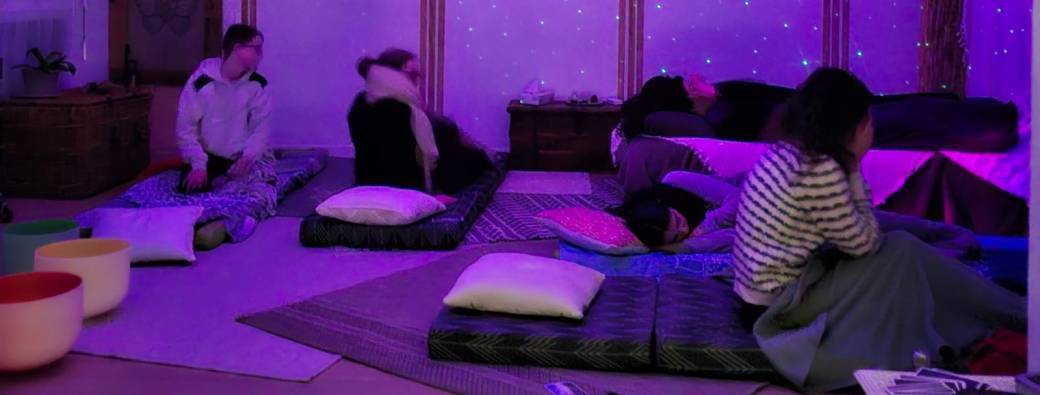 Voyage sonore aux bols de cristal et autres instruments