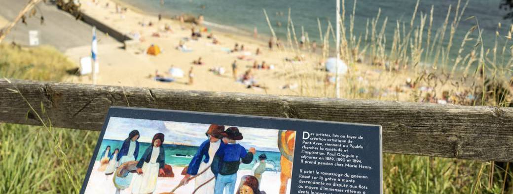 War roudoù al livourien ar Pouldu (visite en breton)