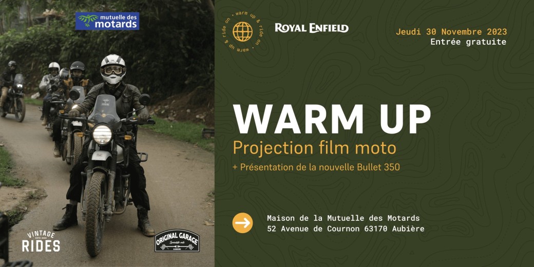Warm up Clermont - Vintage Rides x Mutuelle des Motards x Auvergne Motos
