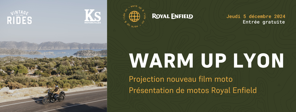 Warm Up Lyon - Vintage Rides x KS Motorcycles