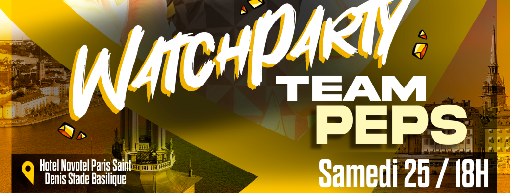 Watchparty Peps OWCS - ROAD TO WORLDS - 25/10