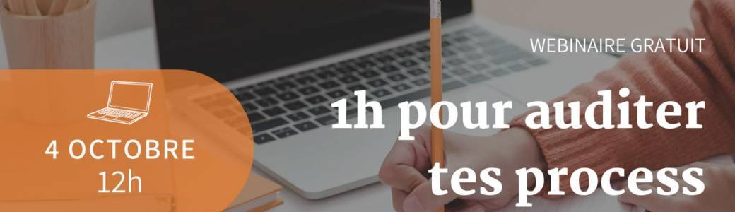 Webinaire "1h pour auditer tes process" 