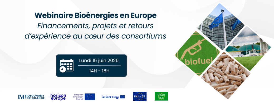 Webinaire Bioénergies en Europe : financements, projets et retours d’expérience 