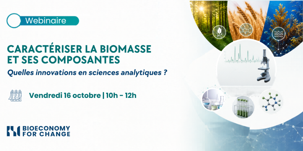Webinaire Caractériser la biomasse et ses composantes 