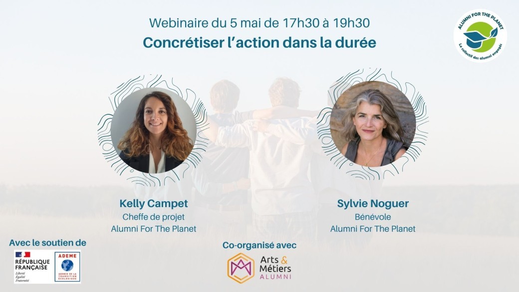 Webinaire "Concrétiser l'action dans la durée"