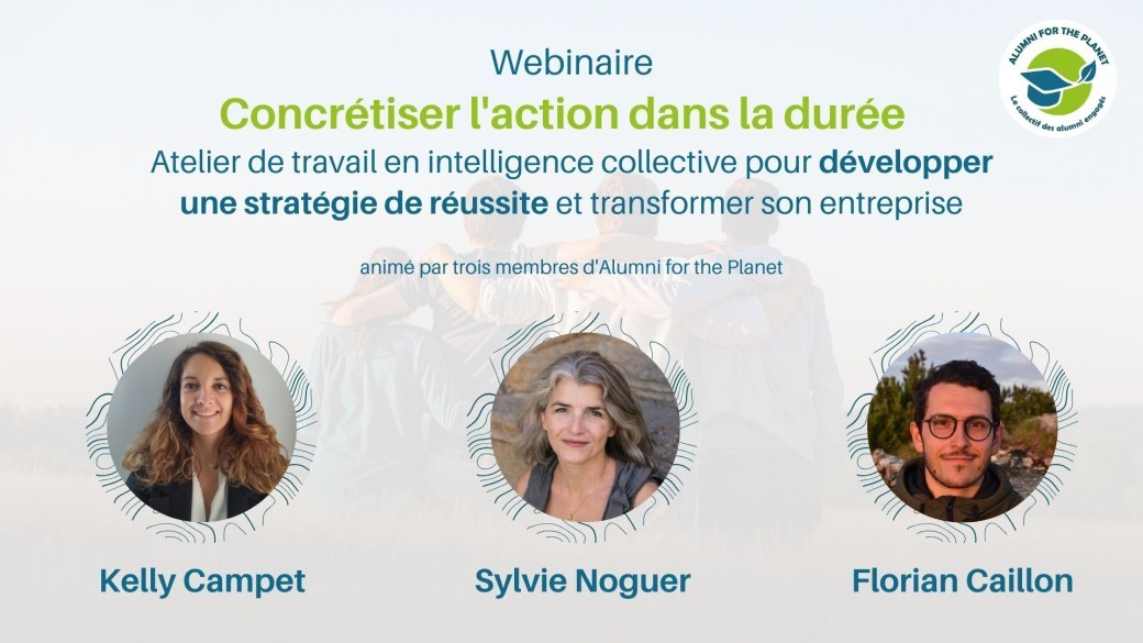 Webinaire "Concrétiser l'action dans la durée"