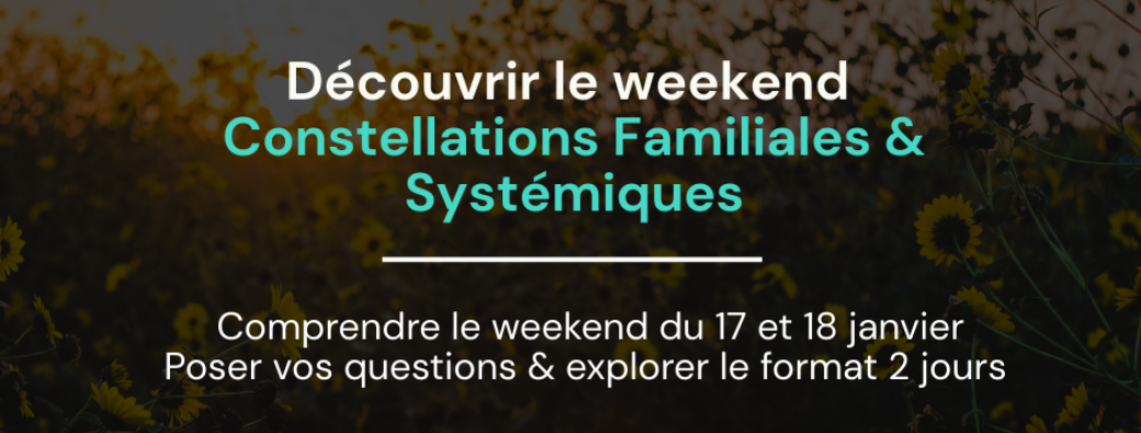Webinaire de présentation - Weekend Constellations familiales et Systémiques 