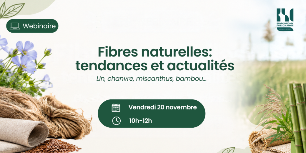 Webinaire Fibres naturelles : tendances et actualités