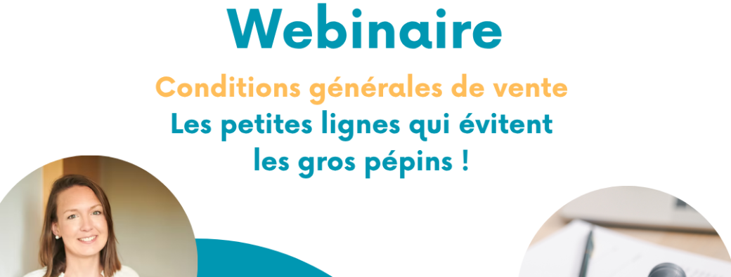Webinaire HOP – Conditions générales de vente