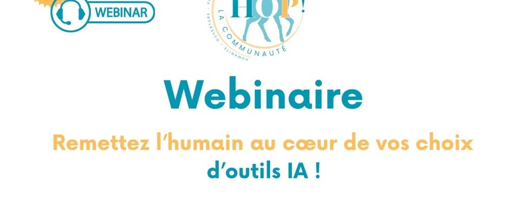 Webinaire HOP – L’IA est partout… mais quels outils sont vraiment utiles pour VOUS ?