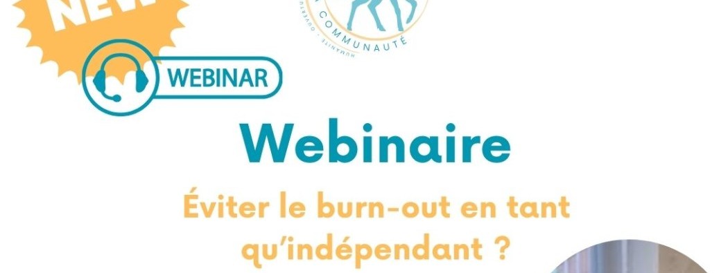 Webinaire HOP – Éviter le burn-out en tant qu’indépendant ?