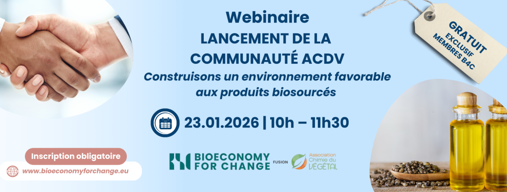 Webinaire - Lancement de la Communauté ACDV