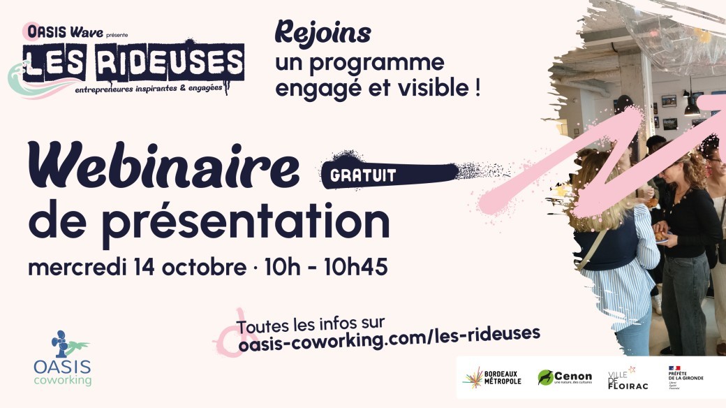 Webinaire Les Rideuses - Présentation du programme