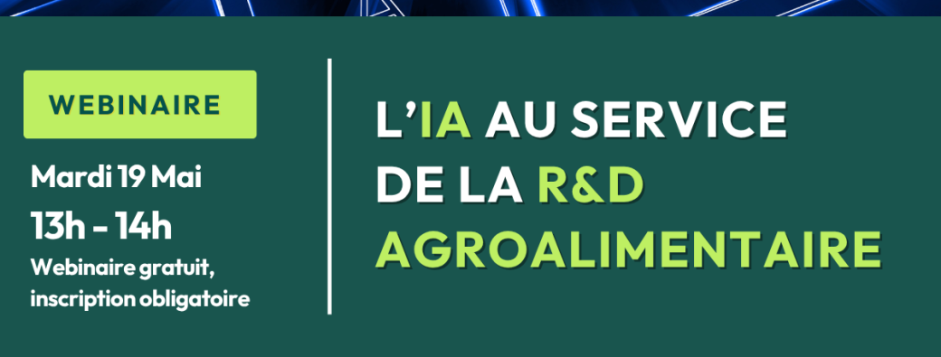 Webinaire - L'IA au service de la R&D