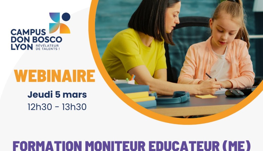Webinaire Moniteur Educateur