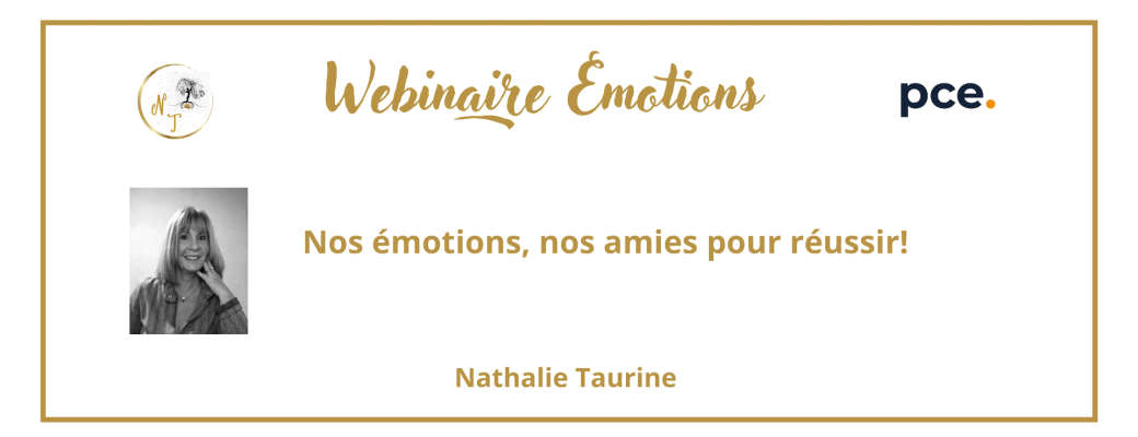 Webinaire OFFERT- Nos émotions, nos amies pour réussir