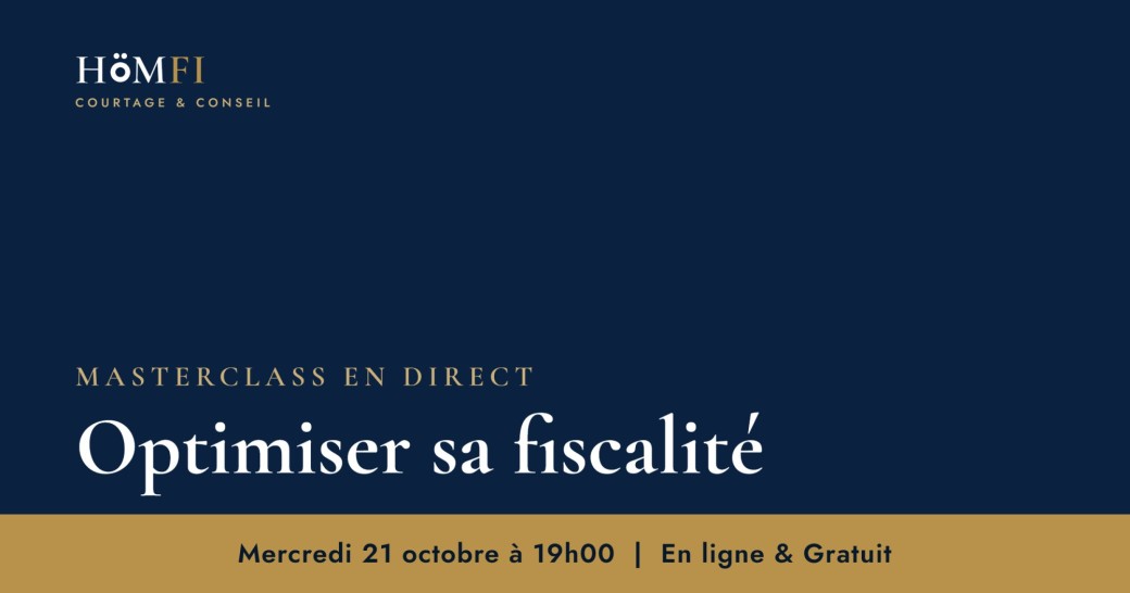 Webinaire : optimiser sa fiscalité