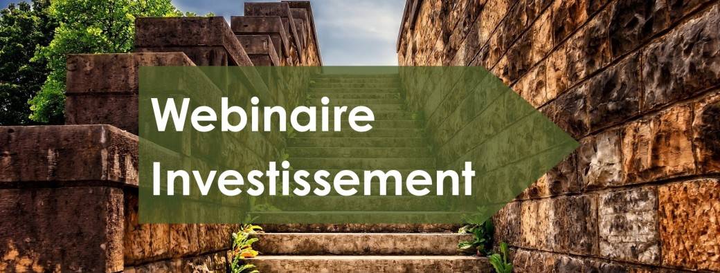 Webinaire : Pourquoi vous devez investir, et comment.