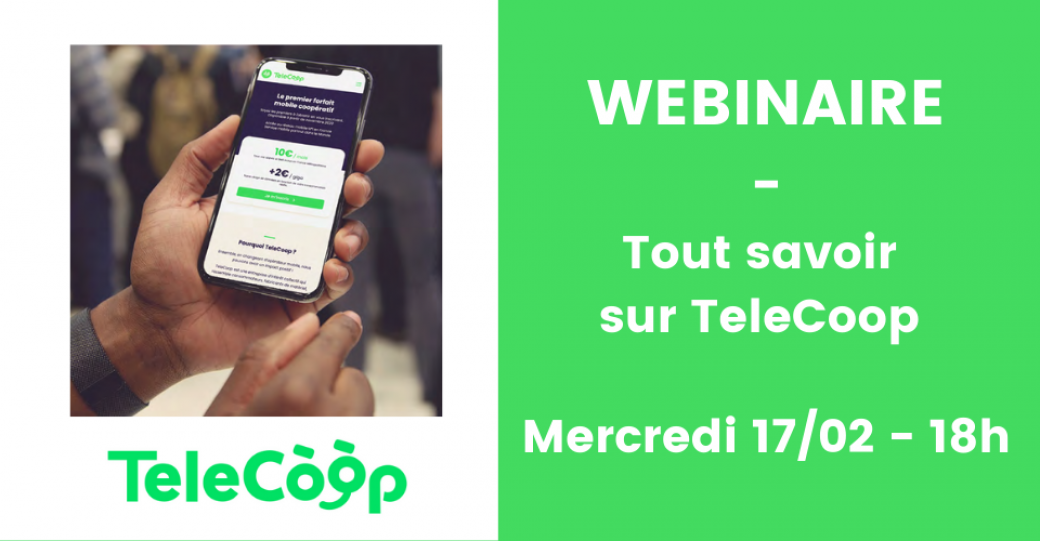 Webinaire - Tout savoir sur TeleCoop