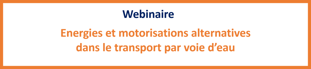 Webinaires ALTERFI Transport par voie d'eau