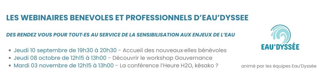 Webinaires Eau'Dyssée
