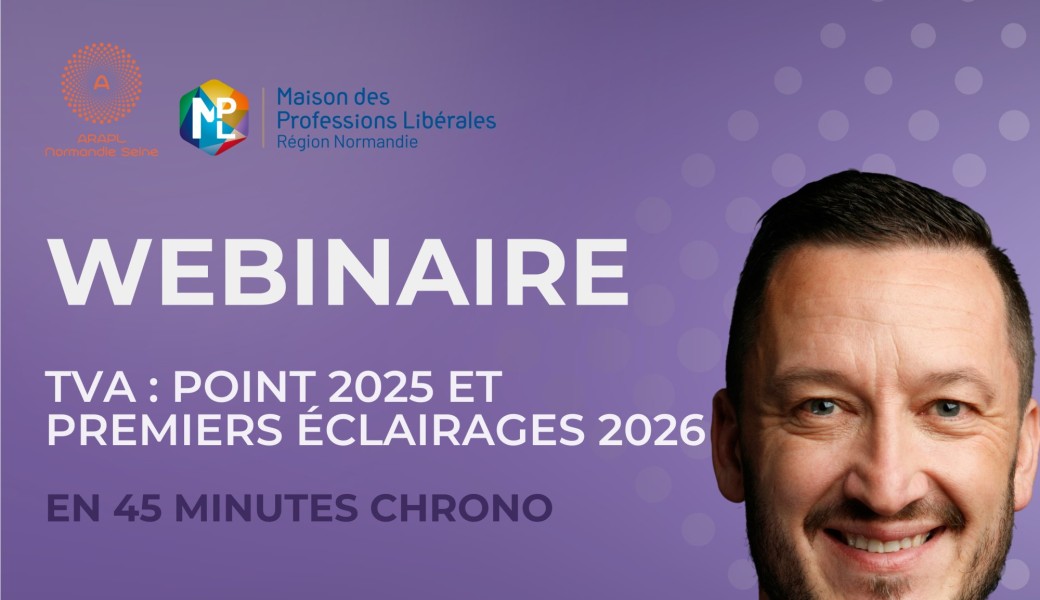 Webinaires : on fait le point sur la TVA 2025 et on partage un premier éclairage sur 2026.