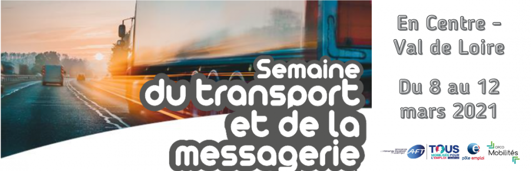 Webinar Spécial Métiers TRM et Messagerie Centre Val de Loire