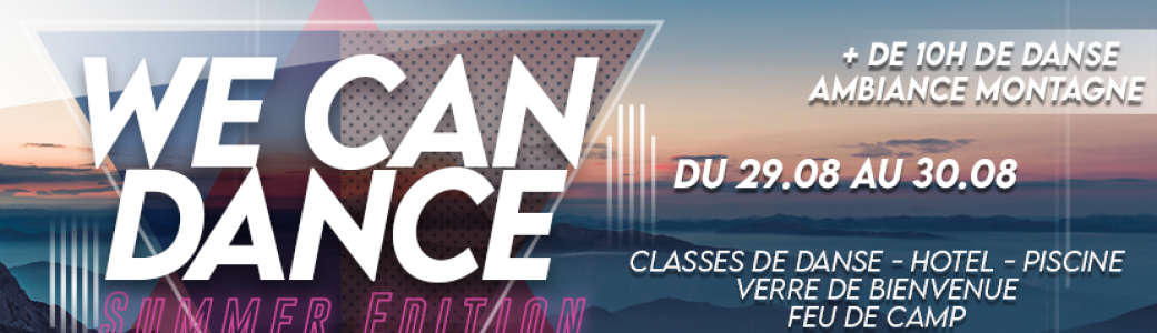 WECANDANCE  (summer édition )