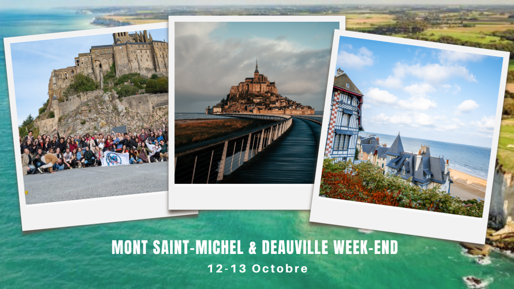 ✦Week-end at Mont Saint-Michel, Honfleur & Deauville ✦(12-13 Octobre)